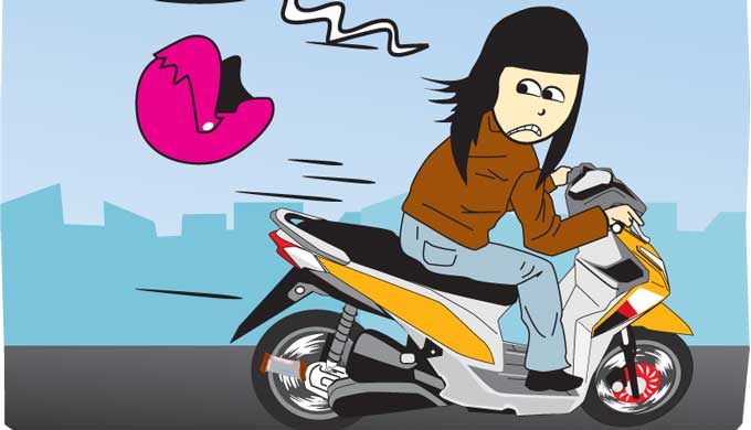 The Culprit Behind Your Flyaway Helmet While Riding 5256 alamak